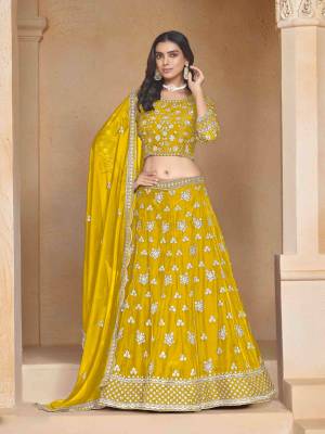 Shine Bright In This Beautiful Designer Lehenga