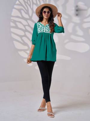 Shine Bright In This Beautiful Designer Readymade  kurti 