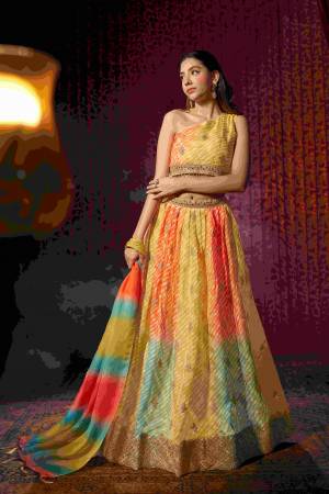 Shine Bright In This Beautiful Designer Lehenga