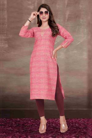 Shine Bright In This Beautiful Designer Readymade  kurti 