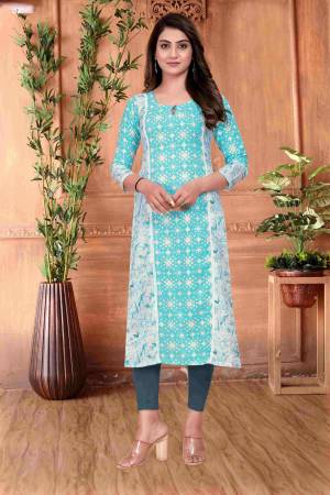 Shine Bright In This Beautiful Designer Readymade  kurti 