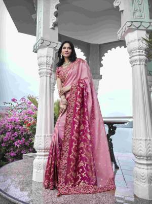 Look Pretty Wearing This Lovely Designer  Saree