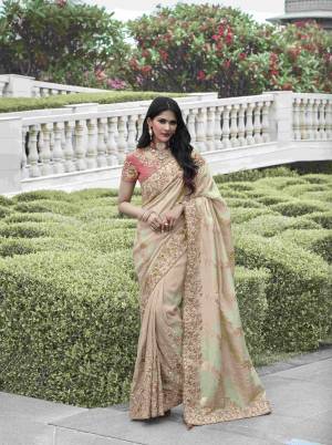 Look Pretty Wearing This Lovely Designer  Saree