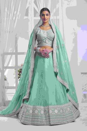 Shine Bright In This Beautiful Designer Lehenga