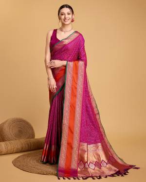 Look Pretty Wearing This Lovely Designer  Saree