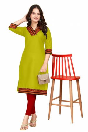 Shine Bright In This Beautiful Designer Readymade  kurti 