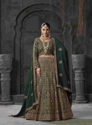 Shine Bright In This Beautiful Designer Lehenga