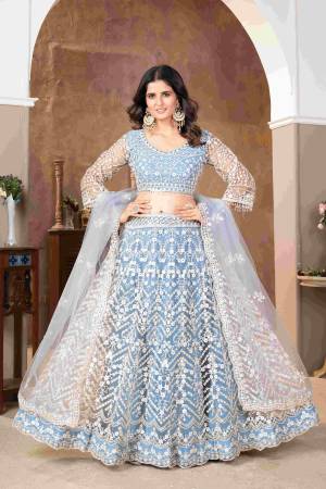 Shine Bright In This Beautiful Designer Lehenga