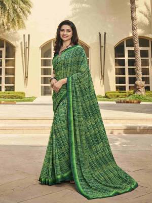 Look Pretty Wearing This Lovely Designer  Saree