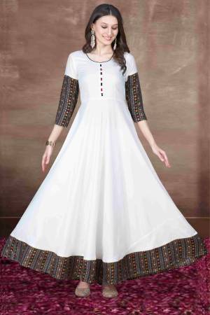 Shine Bright In This Beautiful Designer Readymade  kurti 