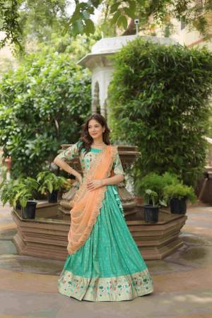 Shine Bright In This Beautiful Designer Lehenga