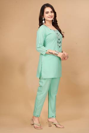 Shine Bright In This Beautiful Designer Readymade  kurti 