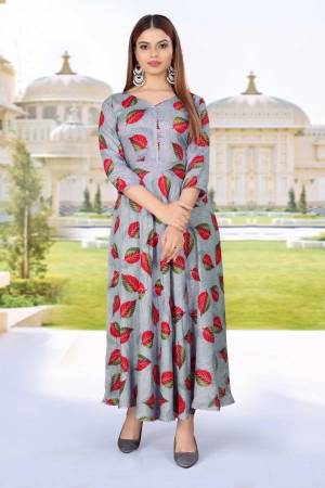 Shine Bright In This Beautiful Designer Readymade  kurti 