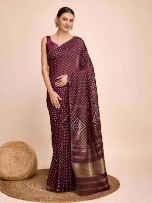Look Pretty Wearing This Lovely Designer  Saree