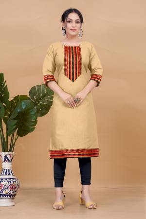 Shine Bright In This Beautiful Designer Readymade  kurti 