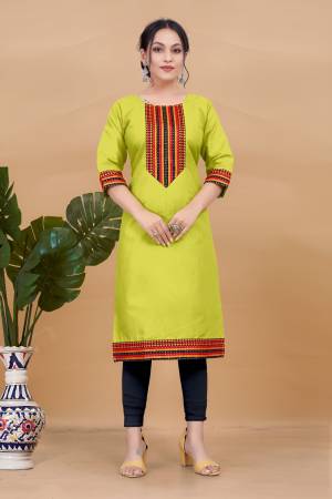 Shine Bright In This Beautiful Designer Readymade  kurti 