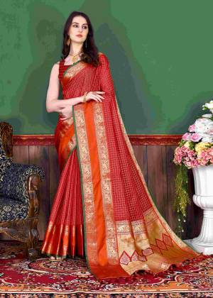 Look Pretty Wearing This Lovely Designer  Saree