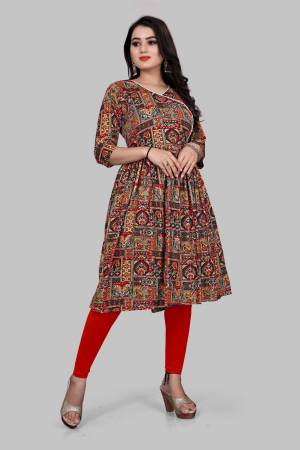 Shine Bright In This Beautiful Designer kurti