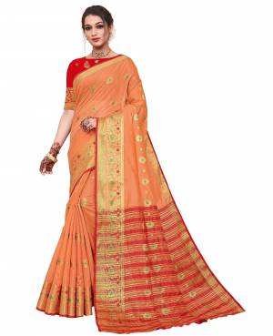 Look Pretty Wearing This Lovely Designer Saree