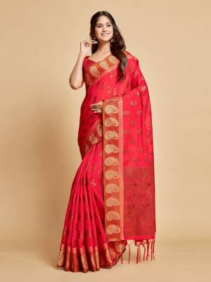 Look Pretty Wearing This Lovely Designer Saree