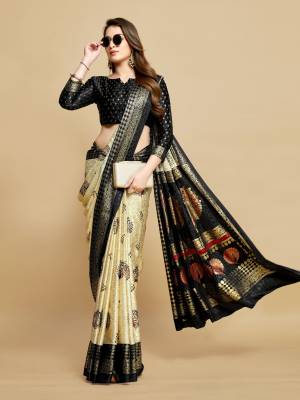 Look Pretty Wearing This Lovely Designer Saree