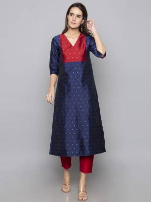 Shine Bright In This Beautiful Designer Readymade  kurti With Pant Here