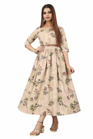 Look Pretty Wearing This Lovely Designer Readymade Gown Here