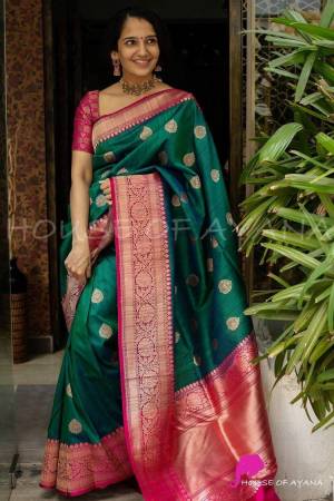 Look Pretty Wearing This Lovely Designer  Saree