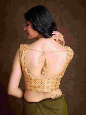 Look Pretty Wearing This Lovely Designer  Saree