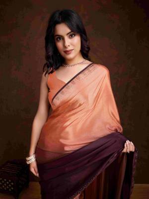 Look Pretty Wearing This Lovely Designer  Saree