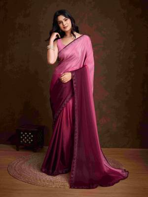Look Pretty Wearing This Lovely Designer  Saree