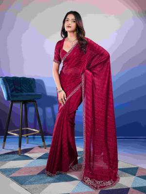 Look Pretty Wearing This Lovely Designer  Saree