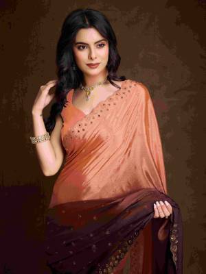 Look Pretty Wearing This Lovely Designer  Saree