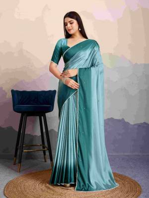 Look Pretty Wearing This Lovely Designer  Saree